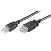 GOOBAY Καλώδιο προέκταση USB 2.0 Α σε F σε χρώμα Black - 1.8M | Καλώδια - Αντάπτορες | elabstore.gr