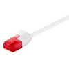 GOOBAY καλώδιο U/UTP CAT6 93695, slim, AWG 30/7, copper, 5m, λευκό | Καλώδια - Αντάπτορες | elabstore.gr