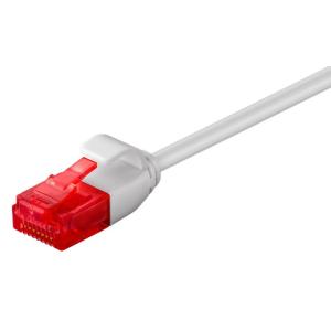 GOOBAY καλώδιο U/UTP CAT6 93752, slim, AWG 30/7, copper, 1m, γκρι | Καλώδια - Αντάπτορες | elabstore.gr