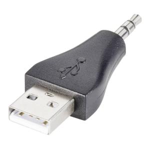 GOOBAY αντάπτορας USB σε 3.5mm jack 93981, 3pin, μαύρο | Καλώδια - Αντάπτορες | elabstore.gr