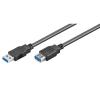 GOOBAY καλώδιο USB 3.0 σε USB (F) 93998, copper, 1.8m, μαύρο | Καλώδια - Αντάπτορες | elabstore.gr