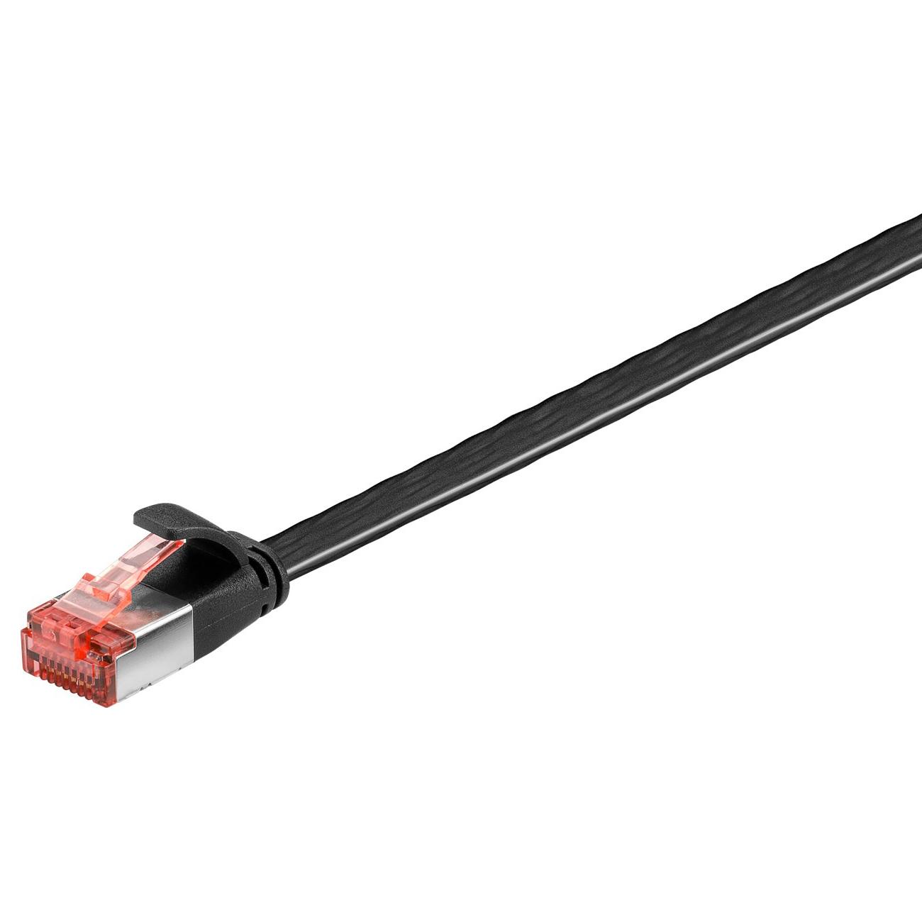 GOOBAY καλώδιο U/FTP CAT6 94239, flat, AWG 32/7, copper, 20m, μαύρο | eLabstore.gr GOOBAY καλώδιο U/FTP CAT6 94239, flat, AWG 32/7, copper, 20m, μαύρο | Καλώδια - Αντάπτορες | elabstore.gr