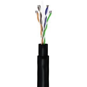 GOOBAY kit καλώδιο U/UTP CAT 6 94399, CCA, AWG 24/1, 305m, μαύρο | Καλώδια - Αντάπτορες | elabstore.gr