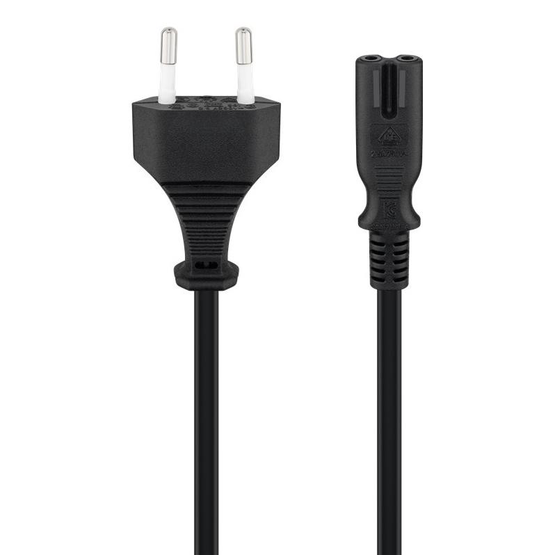 GOOBAY καλώδιο τροφοδοσίας Euro 95039, 2x 0.75mm², 5m, μαύρο | eLabstore.gr GOOBAY καλώδιο τροφοδοσίας Euro 95039, 2x 0.75mm², 5m, μαύρο | Καλώδια - Αντάπτορες | elabstore.gr