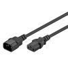 GOOBAY καλώδιο προέκτασης τροφοδοσίας 95287, 1mm², 3m, μαύρο | Καλώδια - Αντάπτορες | elabstore.gr