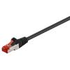 GOOBAY καλώδιο S/FTP (PiMF) CAT6 95508, CCA, AWG 27/7, 3m, μαύρο | Καλώδια - Αντάπτορες | elabstore.gr