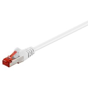 GOOBAY καλώδιο S/FTP (PiMF) CAT6 95511, CCA, AWG 27/7, 3m, λευκό | Καλώδια - Αντάπτορες | elabstore.gr