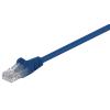 GOOBAY καλώδιο U/UTP CAT5e 95554, CCA, AWG 28/7, 1.5m, μπλε | Καλώδια - Αντάπτορες | elabstore.gr