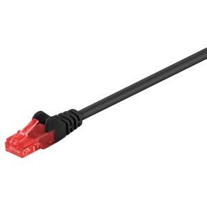 GOOBAY καλώδιο U/UTP CAT6 95667, CCA, AWG 24/7, 25m, μαύρο | Καλώδια - Αντάπτορες | elabstore.gr