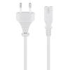 GOOBAY καλώδιο τροφοδοσίας Euro male 2x0.75 mm² 96035, 1.8m, λευκό | Καλώδια - Αντάπτορες | elabstore.gr