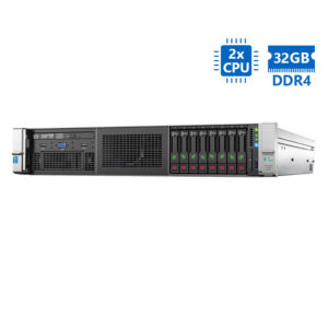 Refurbished Server HP DL380 G9 R2U 2xE5-2620v4/32GB DDR4/No HDD/8xSFF/1xPSU/DVD/P440ar | Refurbished | elabstore.gr