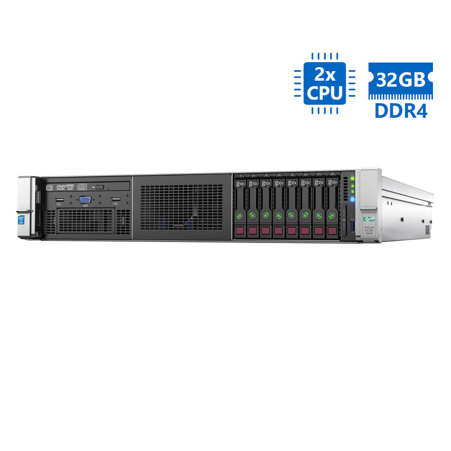 Refurbished Server HP DL380 G9 R2U 2xE5-2620v4/ 32GB DDR4/ No HDD/ 8xSFF/ 1xPSU/ DVD/ P440ar | eLabstore.gr Refurbished Server HP DL380 G9 R2U 2xE5-2620v4/32GB DDR4/No HDD/8xSFF/1xPSU/DVD/P440ar | Refurbished | elabstore.gr