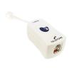 POWERTECH Φίλτρο ADSL για ADSL2+ Modem Router & PSTN, RJ11, 0.20m, Λευκό | Καλώδια - Αντάπτορες | elabstore.gr