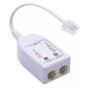 POWERTECH VDSL Splitter με φίλτρο ADSL-06, RJ11, λευκό | Καλώδια - Αντάπτορες | elabstore.gr