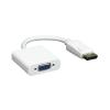 POWERTECH αντάπτορας DisplayPort σε VGA CAB-DP006, 0.20m, λευκός | Καλώδια - Αντάπτορες | elabstore.gr