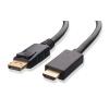 POWERTECH καλώδιο DisplayPort σε HDMI CAB-DP028, 1080p, CCS, 3m, μαύρο | Καλώδια - Αντάπτορες | elabstore.gr