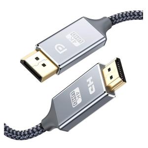 POWERTECH καλώδιο DisplayPort (M) σε HDMI(M), 4K, PS8402A, copper, 1m | Καλώδια - Αντάπτορες | elabstore.gr