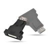 POWERTECH Αντάπτορας DisplayPort (M) σε DVI 24+5 (F) CAB-DP034, μαύρο | Καλώδια - Αντάπτορες | elabstore.gr