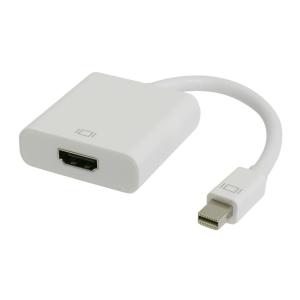 POWERTECH αντάπτορας Mini DisplayPort σε HDMI CAB-DP036, 0.20m, λευκός | Καλώδια - Αντάπτορες | elabstore.gr