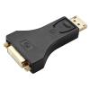 POWERTECH αντάπτορας DisplayPort σε DVI CAB-DP063, Passive, 4K, μαύρος | Καλώδια - Αντάπτορες | elabstore.gr