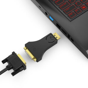 POWERTECH αντάπτορας DisplayPort σε DVI CAB-DP063, Passive, 4K, μαύρος | Καλώδια - Αντάπτορες | elabstore.gr