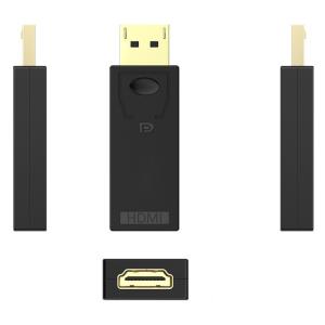 POWERTECH αντάπτορας DisplayPort σε HDMI CAB-DP065, Passive, 4K, μαύρος | Καλώδια - Αντάπτορες | elabstore.gr