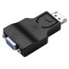 POWERTECH αντάπτορας DisplayPort σε VGA CAB-DP066, Passive 1080p, μαύρος | Καλώδια - Αντάπτορες | elabstore.gr