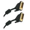 POWERTECH καλώδιο DVI-I CAB-DVI002, 2x Ferrites, 3m, μαύρο | Καλώδια - Αντάπτορες | elabstore.gr