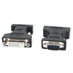 POWERTECH αντάπτορας VGA σε DVI 24+5 CAB-G016, συμβατό με 24+1, μαύρος | Καλώδια - Αντάπτορες | elabstore.gr