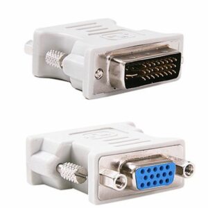 POWERTECH αντάπτορας VGA σε DVI-I 24+5 CAB-G019, λευκός | Καλώδια - Αντάπτορες | elabstore.gr