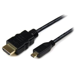 POWERTECH καλώδιο HDMI σε HDMI Micro CAB-H007, με Ethernet, 1.5m, μαύρο | Καλώδια - Αντάπτορες | elabstore.gr