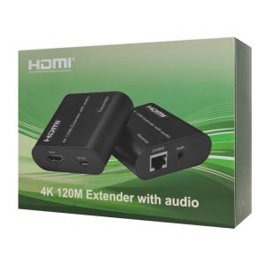 POWERTECH HDMI Video Extender CAB-H075 μέσω cat-5e/cat-6e, 4K, 120m | Καλώδια - Αντάπτορες | elabstore.gr