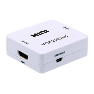 POWERTECH Video Converter VGA & 3.5mm Audio σε HDMI CAB-H107, Full HD | Καλώδια - Αντάπτορες | elabstore.gr