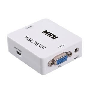 POWERTECH Video Converter VGA & 3.5mm Audio σε HDMI CAB-H107, Full HD | Καλώδια - Αντάπτορες | elabstore.gr