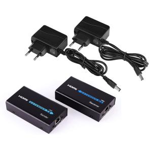 POWERTECH HDMI Video Extender CAB-H115, UTP cat5/6e έως 60m, Full HD, 3D | Καλώδια - Αντάπτορες | elabstore.gr