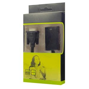 Αντάπτορας VGA και 3.5mm σε HDMI CAB-H139, 1080p, μαύρος | Καλώδια - Αντάπτορες | elabstore.gr