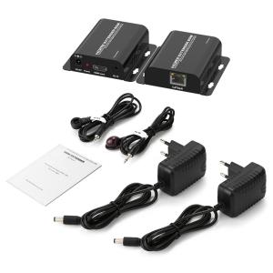 POWERTECH HDMI Video Extender CAB-H148, CAT5e/6, Full HD, 3D, IR, 60m | Καλώδια - Αντάπτορες | elabstore.gr