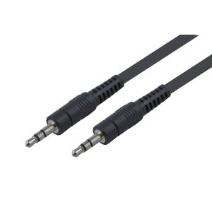 POWERTECH καλώδιο stereo 3.5mm CAB-J001, AUX, nickel plated, 1.5m, μαύρο | Καλώδια - Αντάπτορες | elabstore.gr