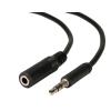 POWERTECH καλώδιο 3.5mm αρσενικό σε θηλυκό CAB-J010, 5m, μαύρο | Καλώδια - Αντάπτορες | elabstore.gr