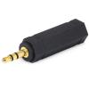 POWERTECH αντάπτορας stereo 3.5mm σε 6.35mm CAB-J020, μαύρος, 5τμχ | Καλώδια - Αντάπτορες | elabstore.gr