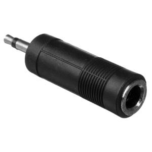 POWERTECH αντάπτορας mono 3.5mm σε 6.35mm CAB-J023, μαύρος, 5τμχ | Καλώδια - Αντάπτορες | elabstore.gr