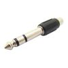 POWERTECH αντάπτορας stereo 6.35mm σε RCA CAB-J024, μαύρος, 5τμχ | Καλώδια - Αντάπτορες | elabstore.gr