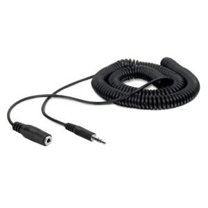 POWERTECH καλώδιο 3.5mm αρσενικό σε θηλυκό CAB-J046, 3 pin, 5m, μαύρο | Καλώδια - Αντάπτορες | elabstore.gr