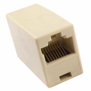 POWERTECH RJ 45 εξάρτημα UTP (μούφα), θηλυκό/θηλυκό, 8p8c, λευκό | Καλώδια - Αντάπτορες | elabstore.gr