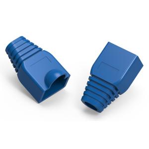 POWERTECH κάλυμμα για βύσμα δικτύου RJ45 CAB-N092, μπλε, 10τμχ | Καλώδια - Αντάπτορες | elabstore.gr