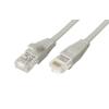 POWERTECH καλώδιο UTP Cat 5e CAB-N111, copper, 26AWG, 0.5mm, 5m, γκρι | Καλώδια - Αντάπτορες | elabstore.gr