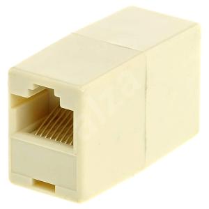 POWERTECH σύνδεσμος (μούφα) RJ45 UTP CAB-N182, 8p8c, λευκό, 5τμχ | Καλώδια - Αντάπτορες | elabstore.gr