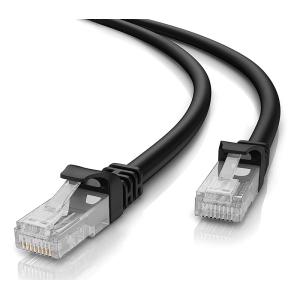 POWERTECH καλώδιο U/UTP Cat 5e CAB-N199, CCA 26AWG 0.4mm, 3m, μαύρο | Καλώδια - Αντάπτορες | elabstore.gr