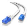 POWERTECH καλώδιο U/UTP Cat 6 CAB-N282, copper 24AWG 0.5mm, 0.5m, γκρι | Καλώδια - Αντάπτορες | elabstore.gr