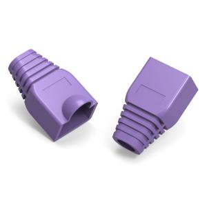 POWERTECH κάλυμμα για βύσμα δικτύου RJ45 CAB-N283, μωβ, 10τμχ | Καλώδια - Αντάπτορες | elabstore.gr